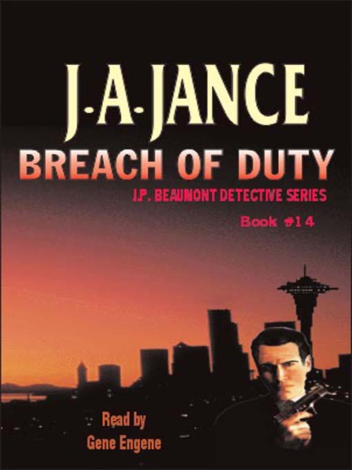 Title details for Breach of Duty by J. A. Jance - Wait list